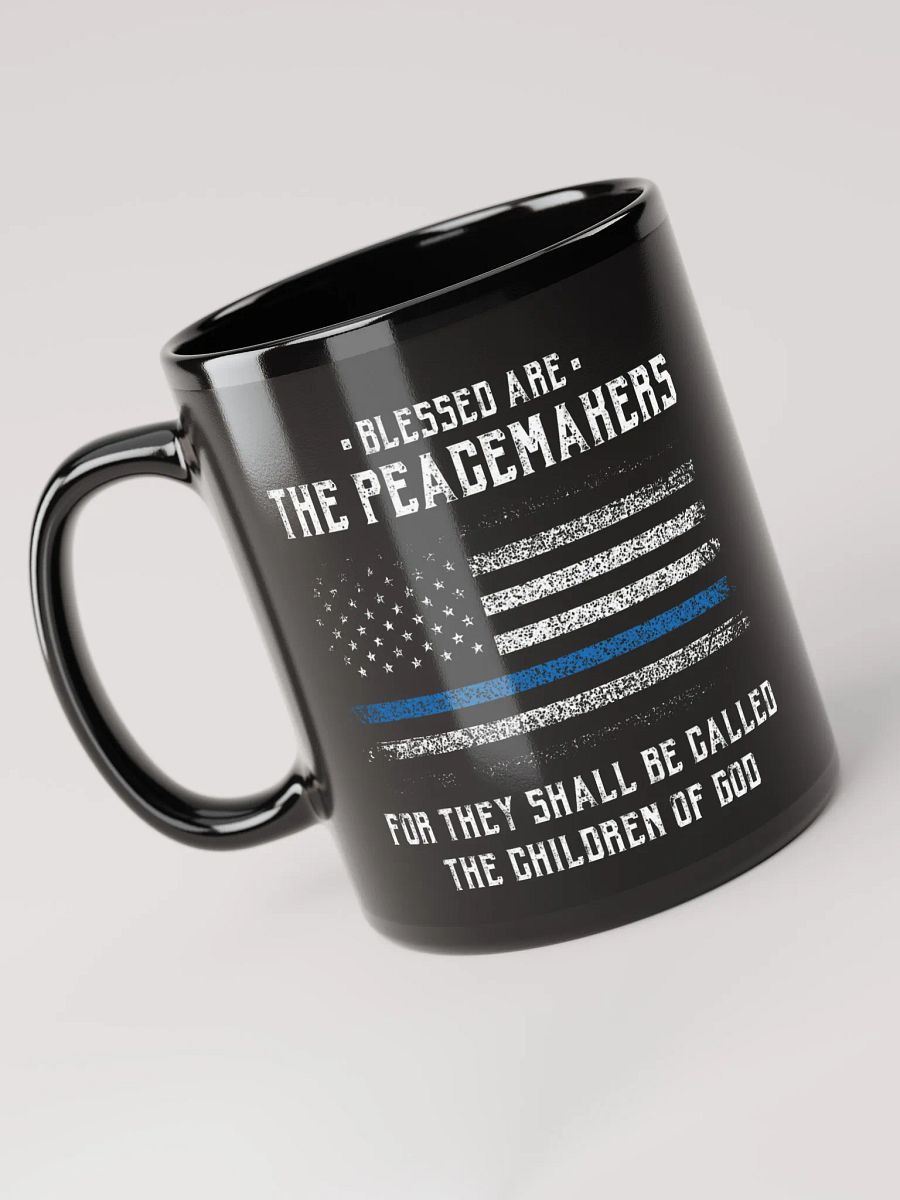 Blessed Are the Peacemakers - Black Mug product image (1)