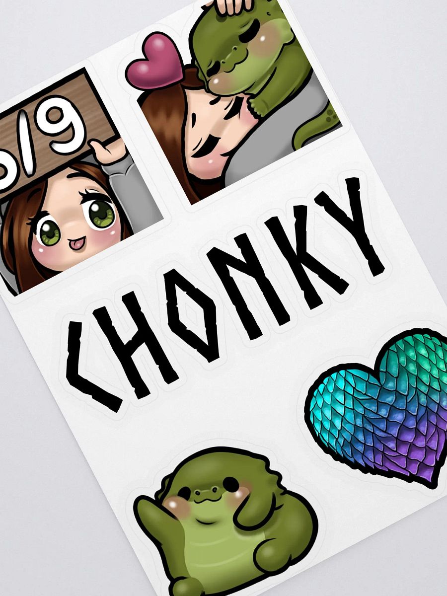 CHONKY LIZZARD - Sticker Set product image (3)