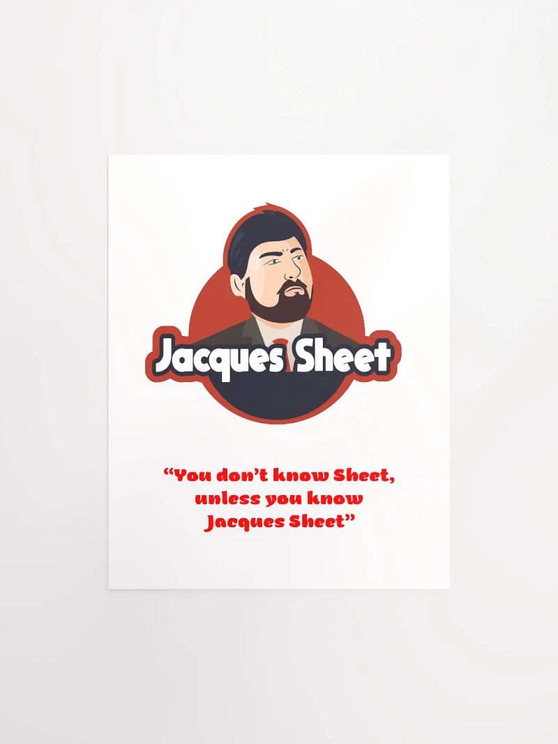 Jacques Sheet Poster
