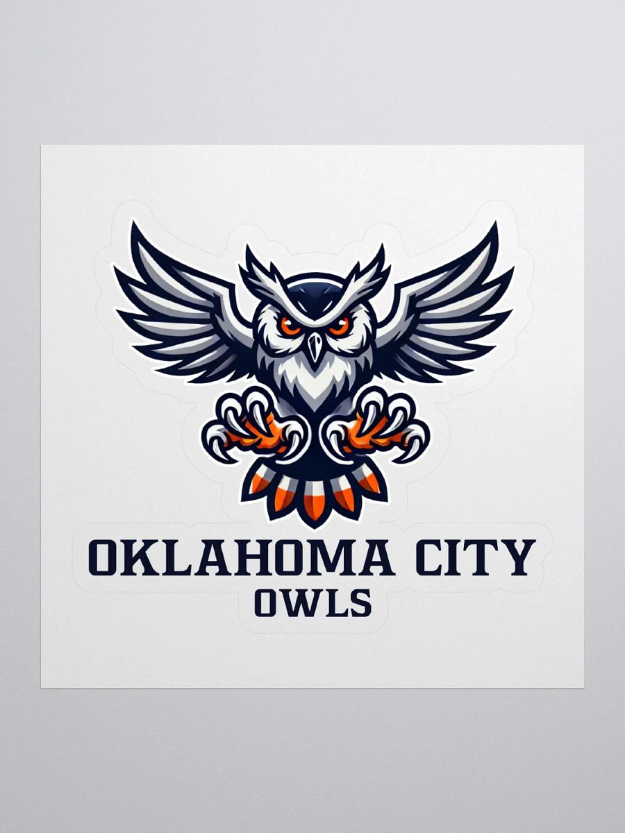 Oklahoma City Owls Stickers product image (3)
