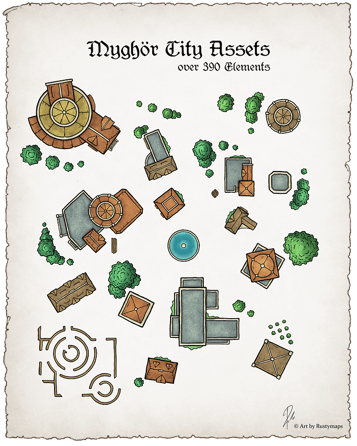 Myghör City Assets Pack product image (1)