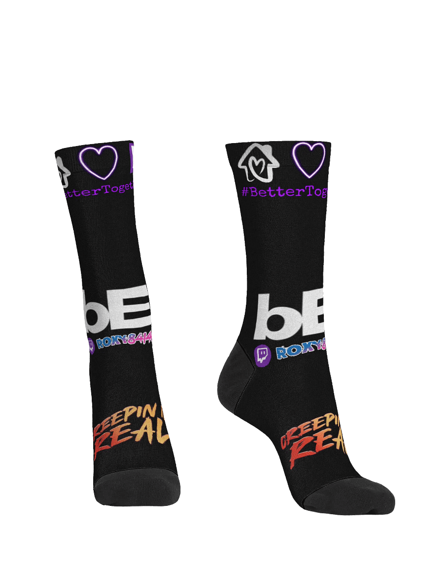 💜💚 bE Baddie Socks 💚💜 product image (1)