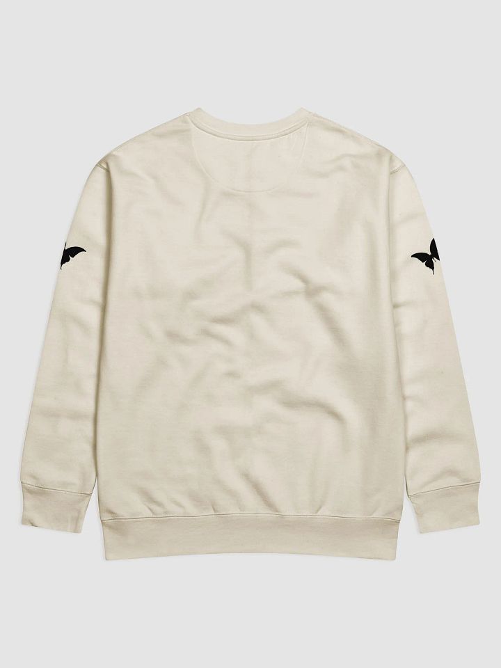 My guitar (art by Dina R.) (acrylic painting picture) with butterflies Cotton Long Sleeve T-Shirt product image (2)