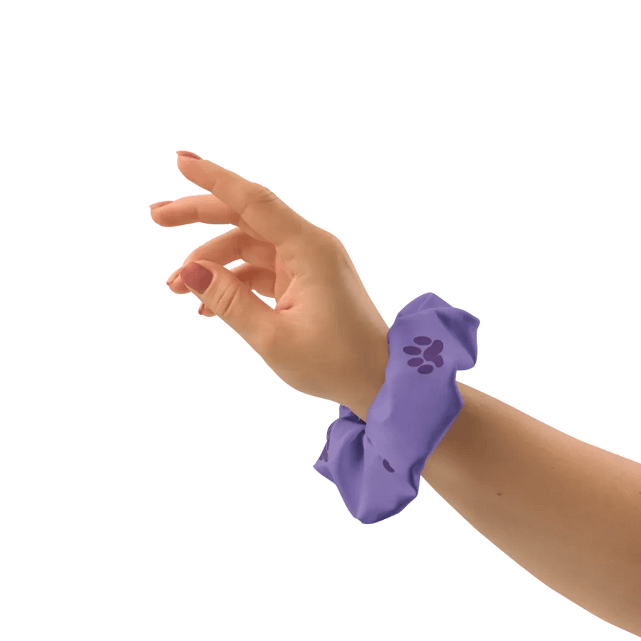 Paw Print Scrunchie product image (3)