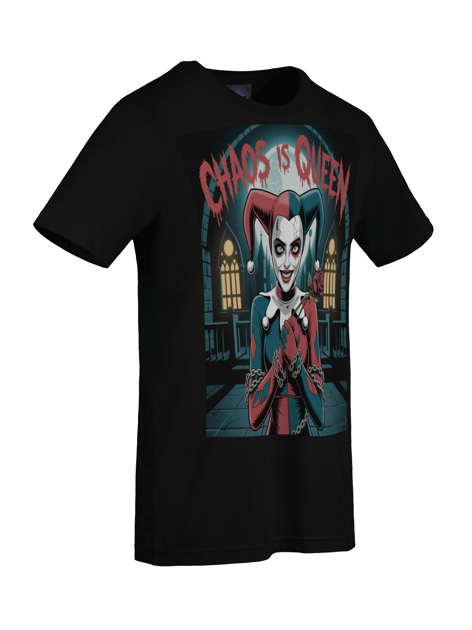 Chaos is Queen: Harley Quinn Gothic Dominion T-Shirt product image (9)