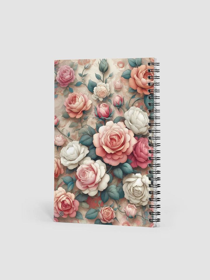 Royal Floral Spiral Notebook product image (2)