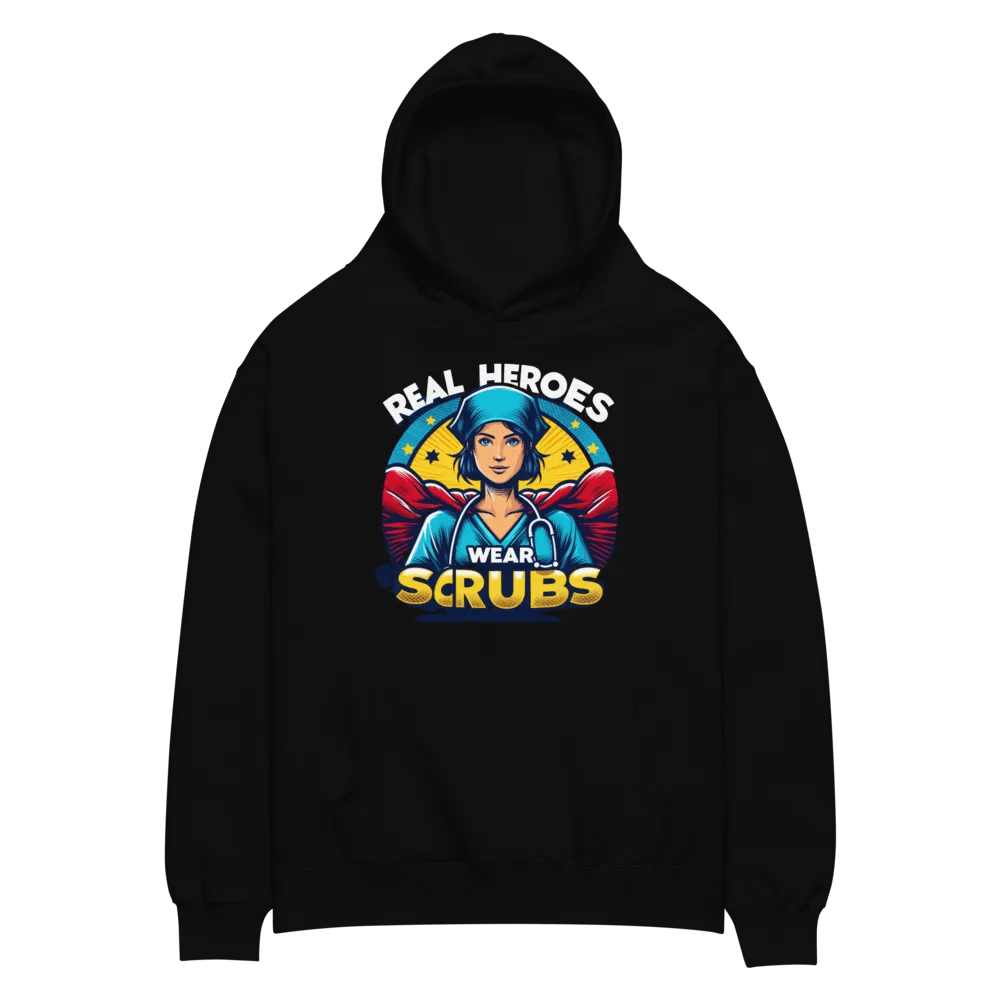 Superhero Scrubs Unisex Hoodie product image (4)