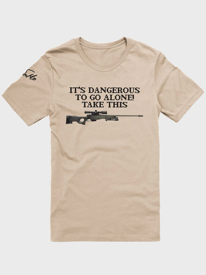 It's Dangerous to Go Alone! Take This AWP T-Shirt product image (1)