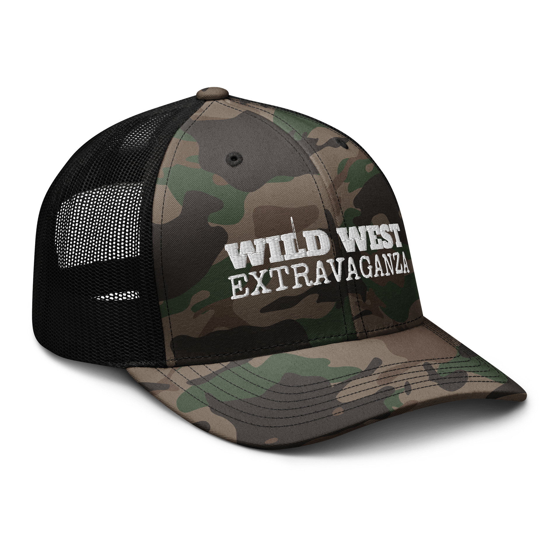 WWE Camo Trucker Hat product image (6)