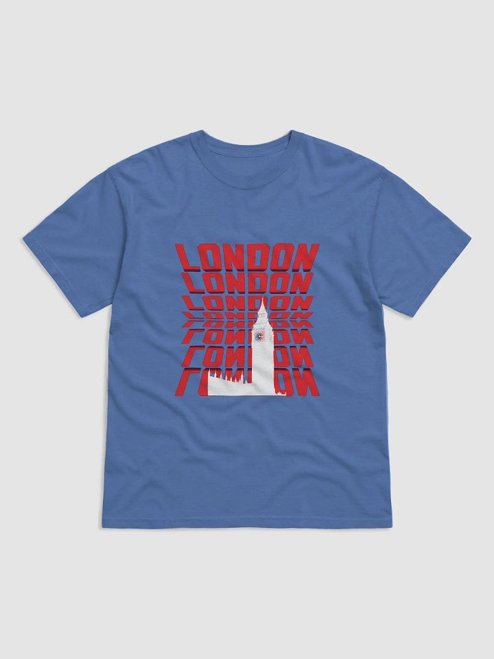 London Rolodex flip text effect design -Comfort Colors Garment-Dyed Heavyweight T-Shirt product image (1)