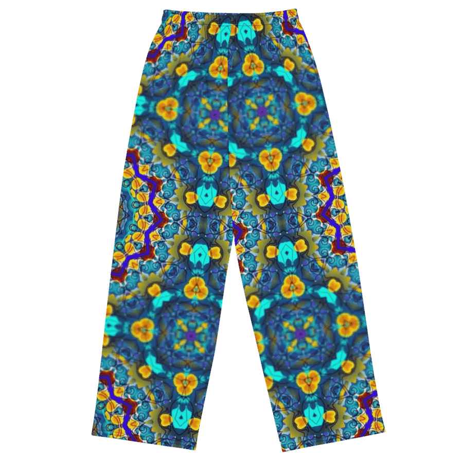Blur Kaleidoscope Wideleg Pants product image (1)