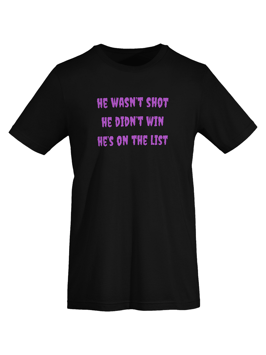 She Won Purple Horror Print Unisex Supersoft T-shirt product image (7)
