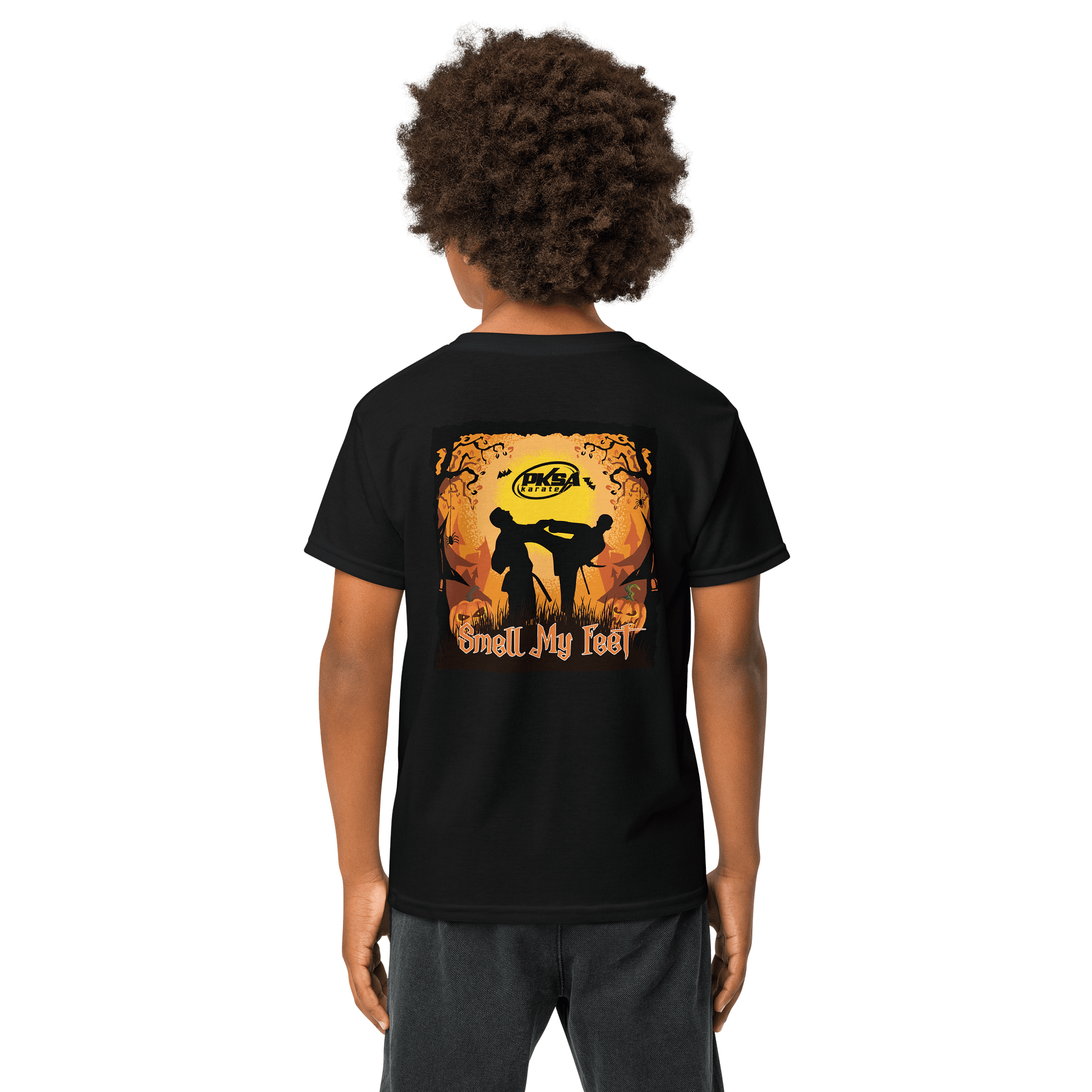Kids: 👟🎃 Kick or Treat, Smell My Feet! Tee🎃👟 product image (7)