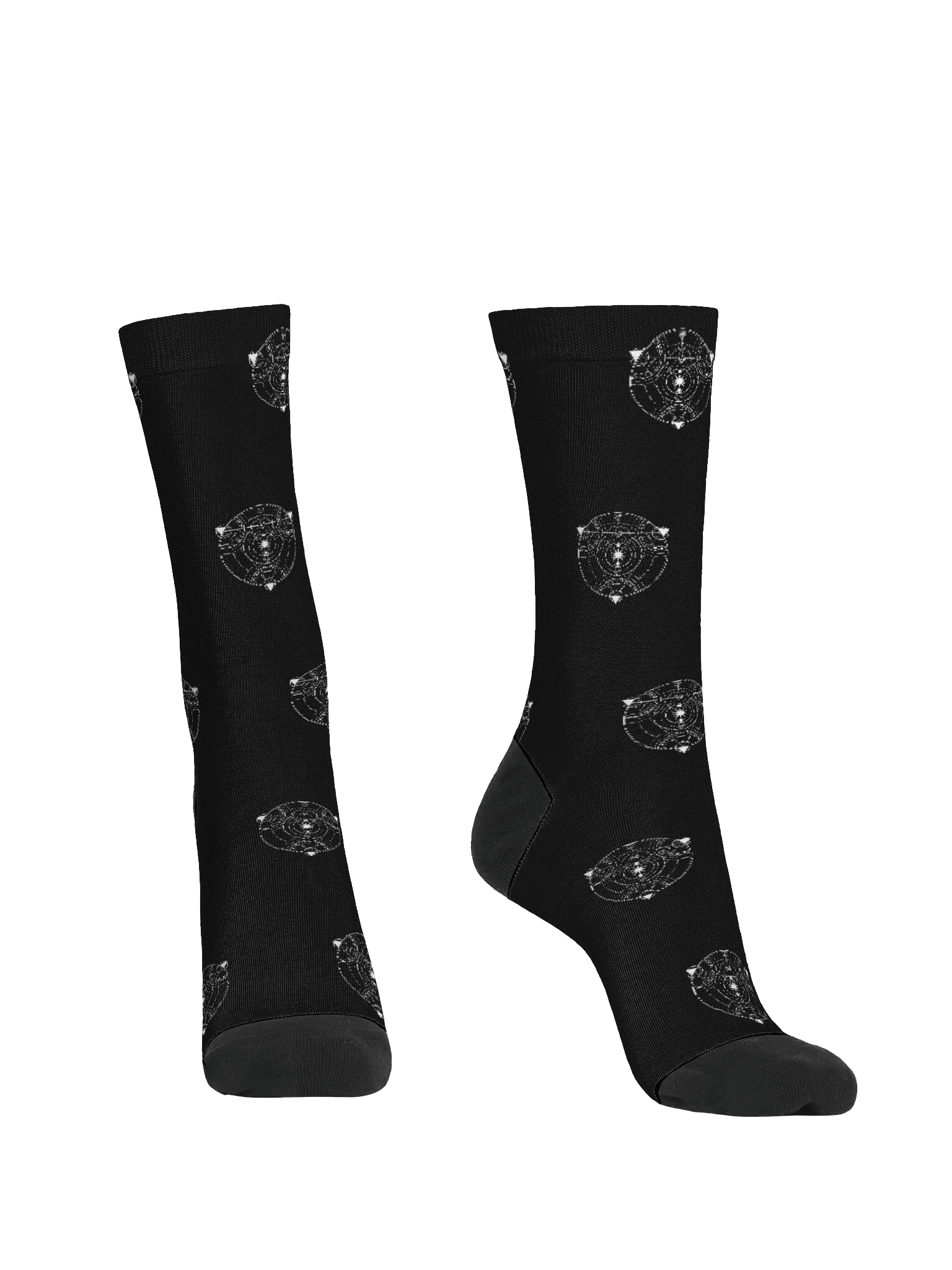 Vertigo Radio Live Logo Only Socks: Vector Edition product image (2)