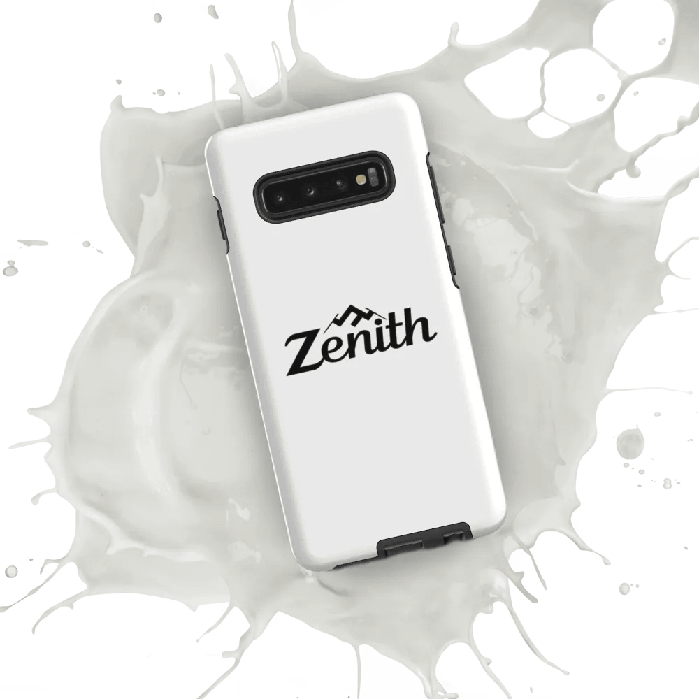 White Zenith Design Tough Case for Samsung Galaxy S10-S25 - Wireless Charging Compatible product image (10)