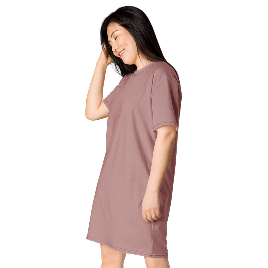 Effortless Chic Pink T-Shirt Dress product image (5)