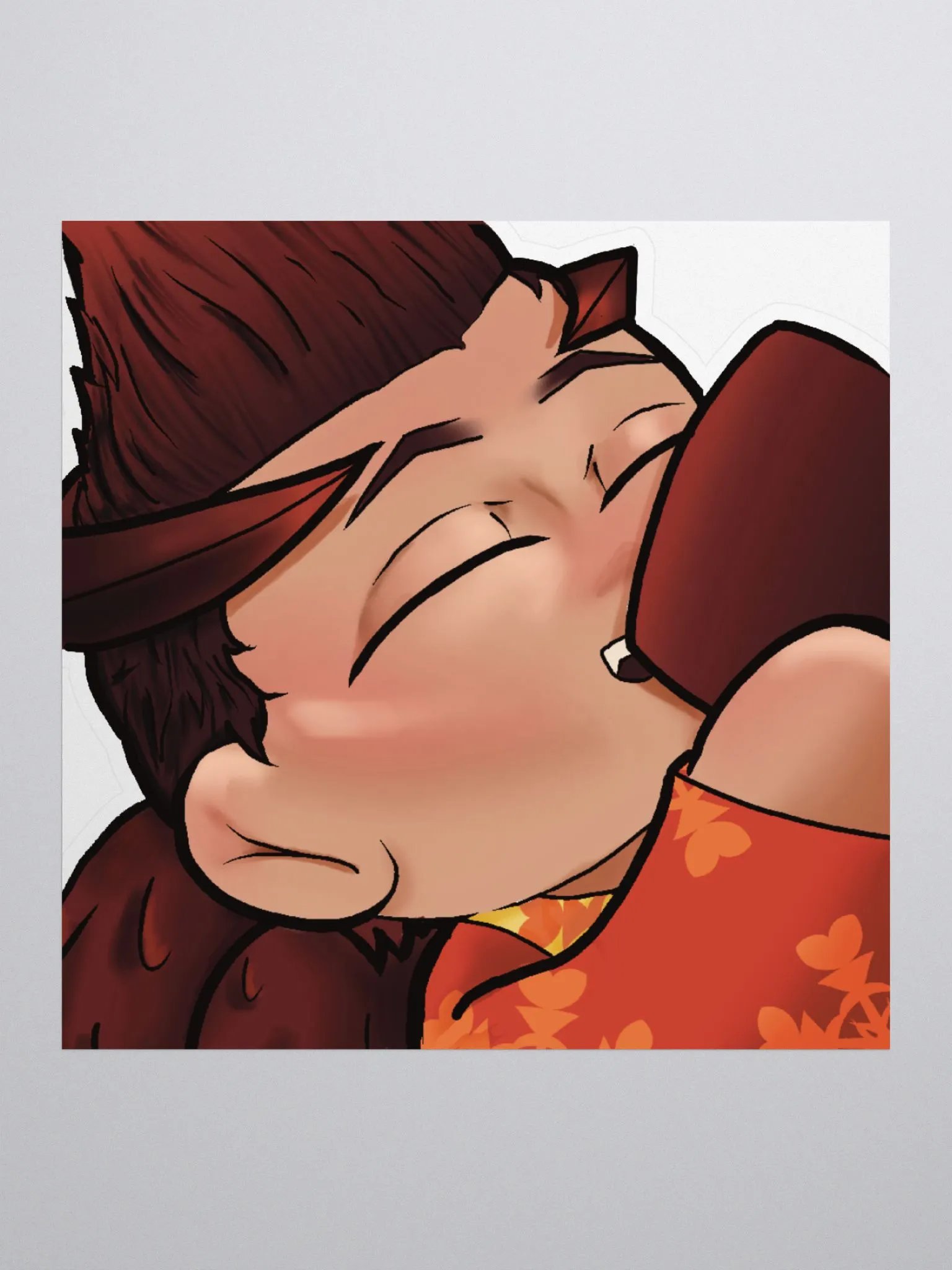 Tea Time Terror Sticker product image (1)