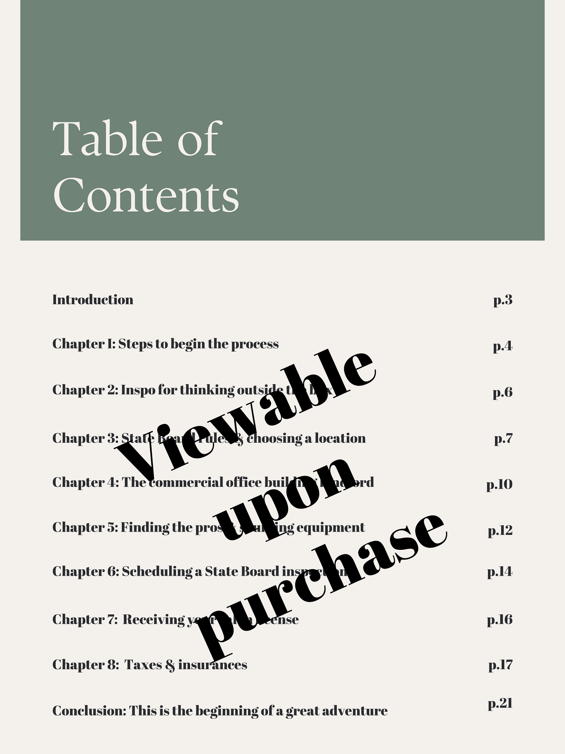 8 Easy Steps to Opening Your Own Nail Salon (e-book) product image (2)