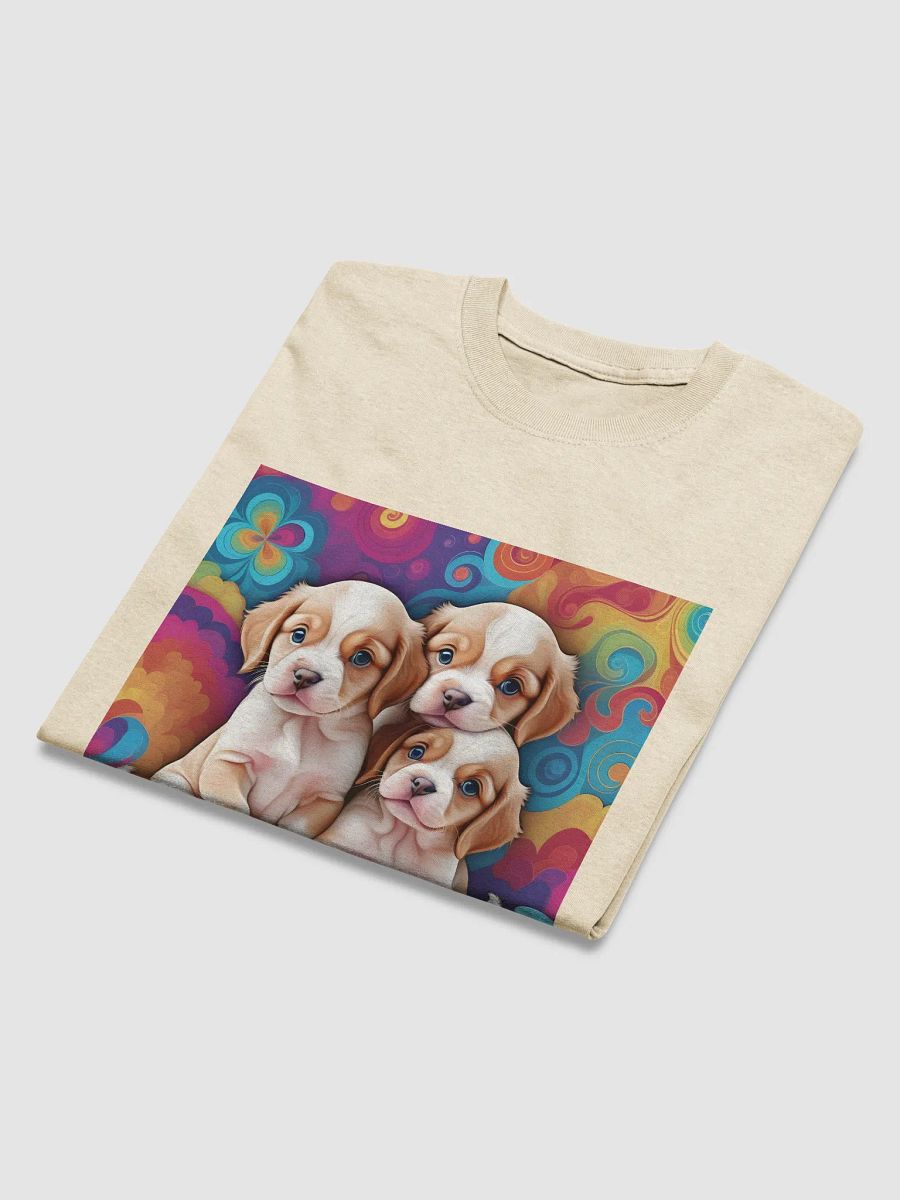 3 adorable puppies psychedelic world product image (4)