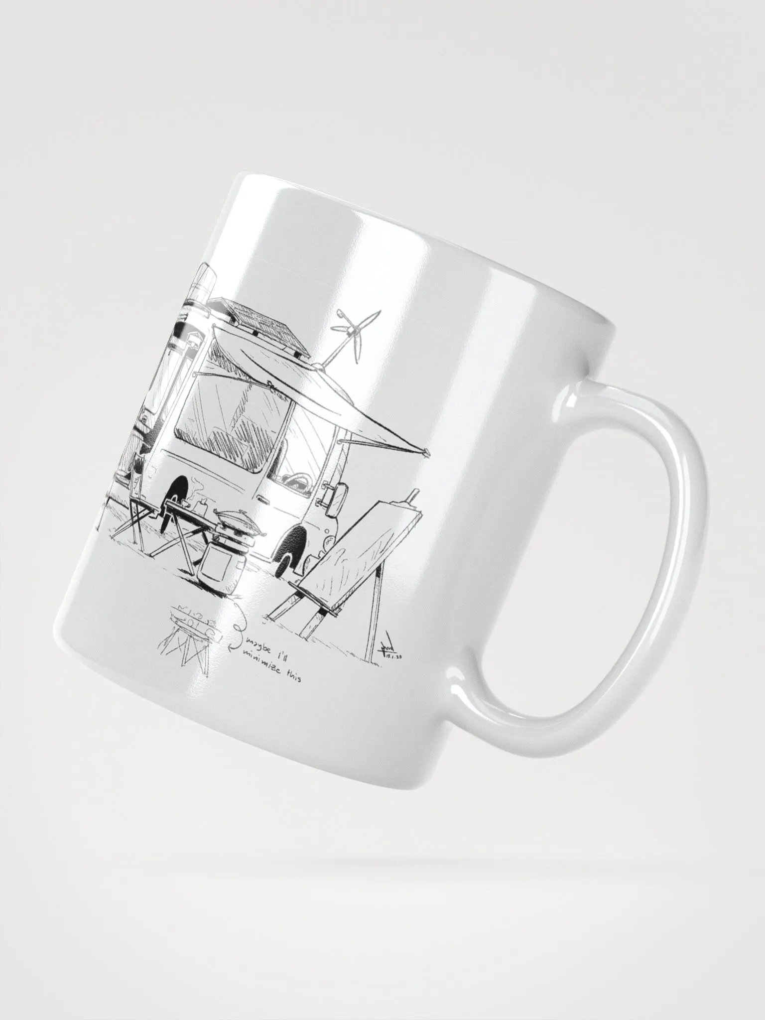 A Tiny Dream | White Glossy Mug product image (6)