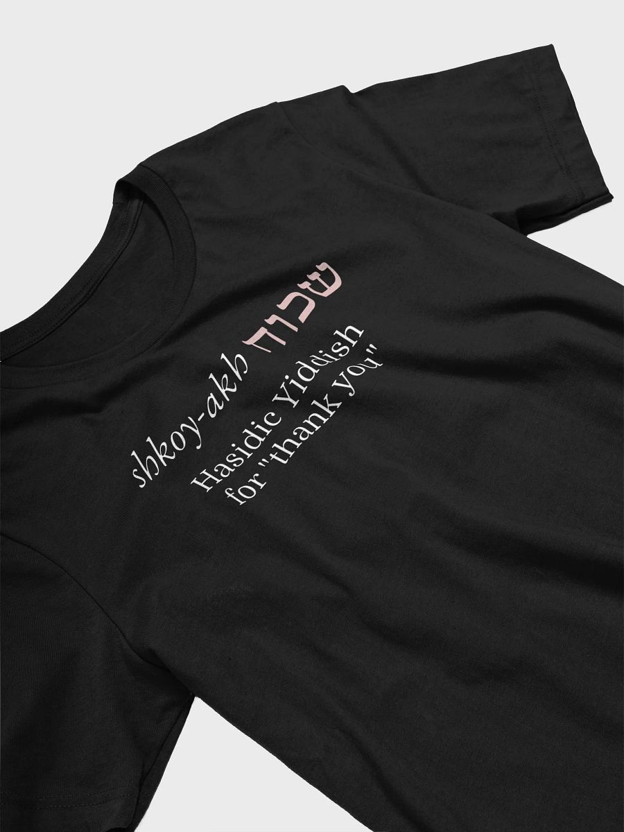 Learn a Yiddish word t-shirt product image (30)