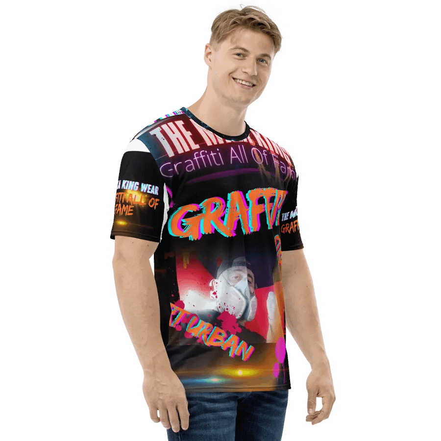 Camiseta The Mika King Graffiti All Of Fame Camiseta cuello redondo estampado integral product image (7)