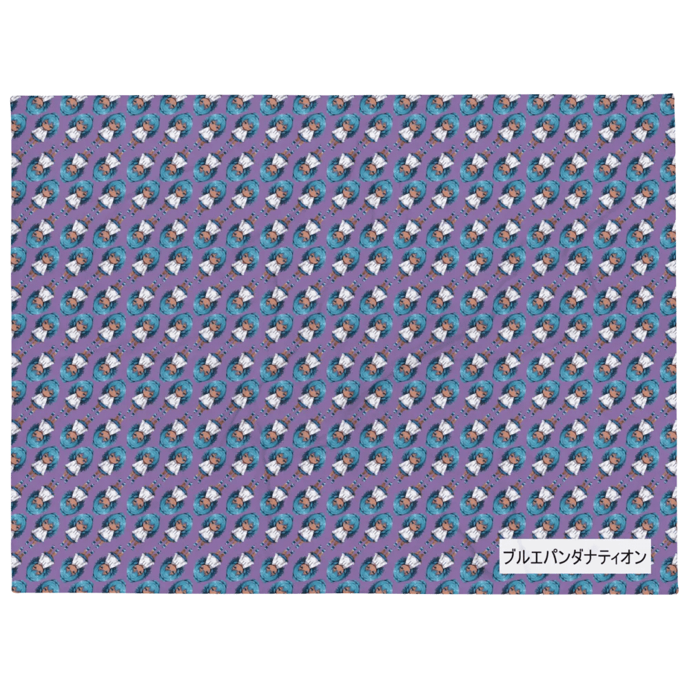 Chibi Full Dive Throw Blanket product image (2)