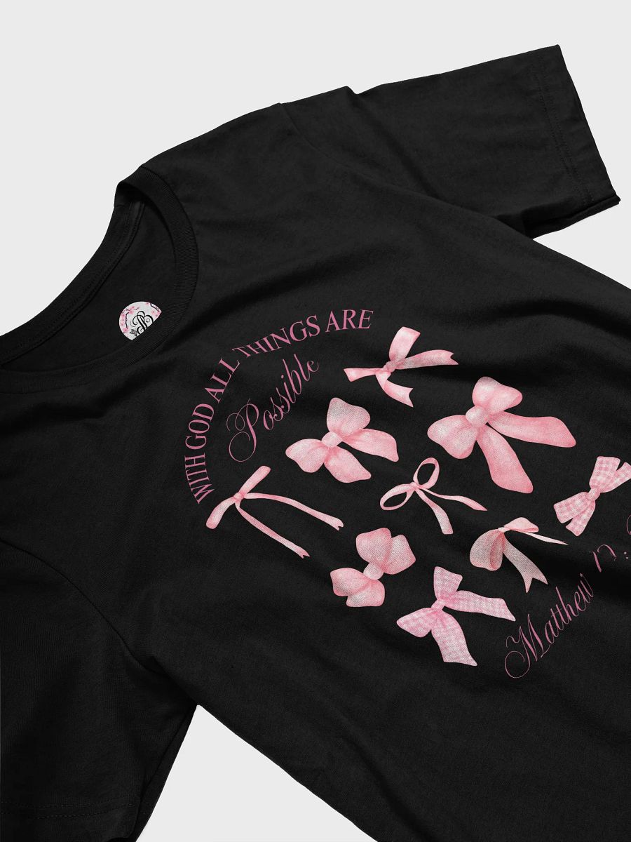 With God All Things Are Possible T-Shirt product image (7)