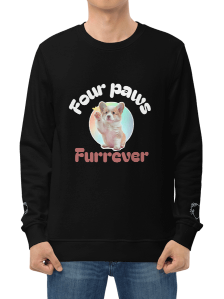 Furrever Puppy Organic Sweatshirt product image (1)