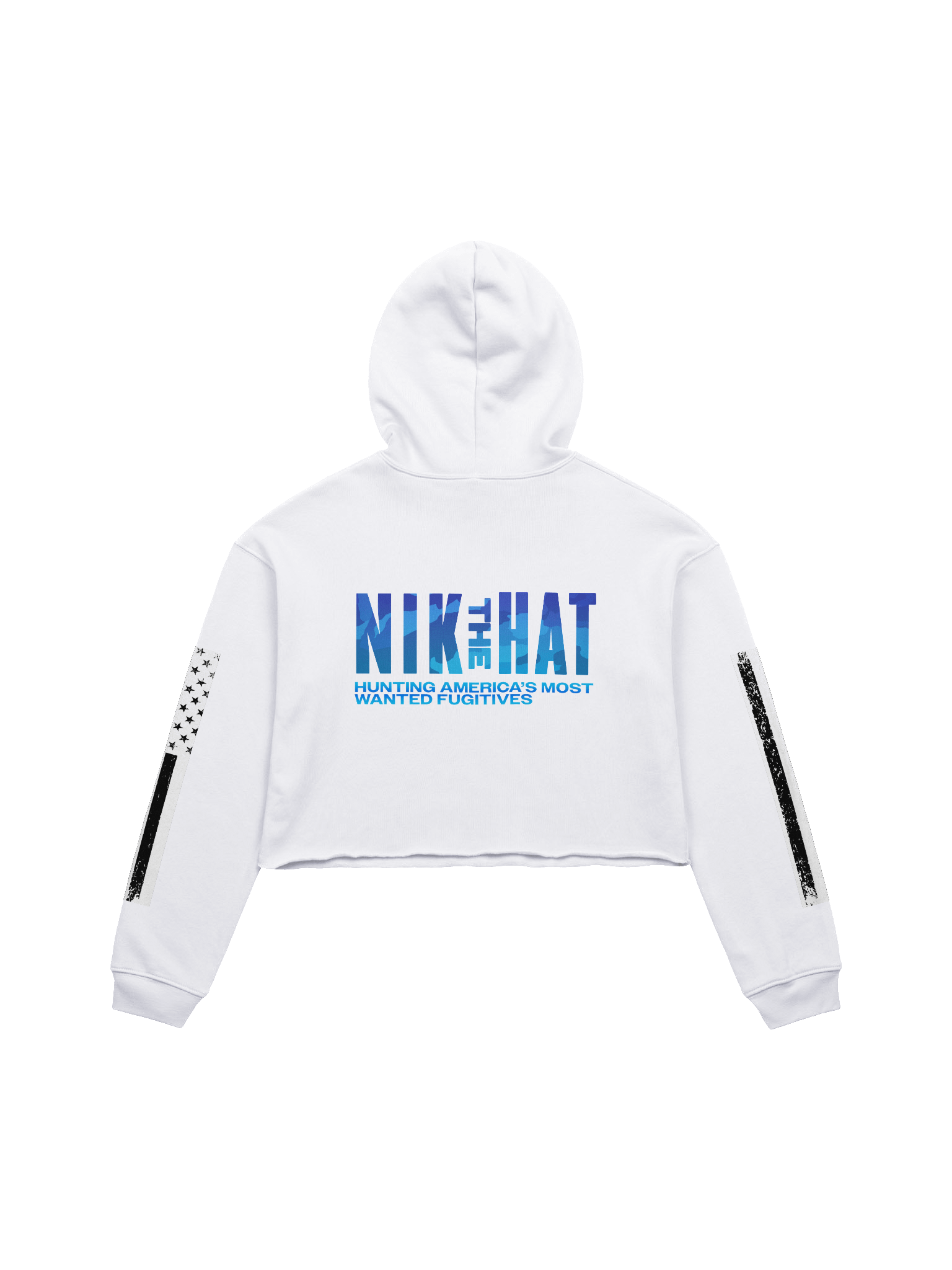 Nik The Hat | “Wanted Posters Couldn’t Handle This” Cropped Hoodie product image (2)