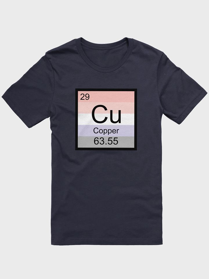 cupioromantic periodic table t-shirt product image (1)