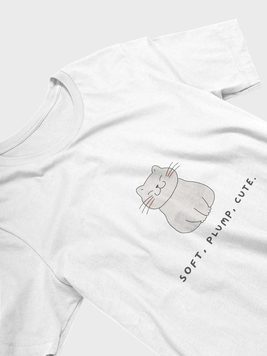 Soft, Plump, Cute – Chubby Cat Lover Tee product image (5)