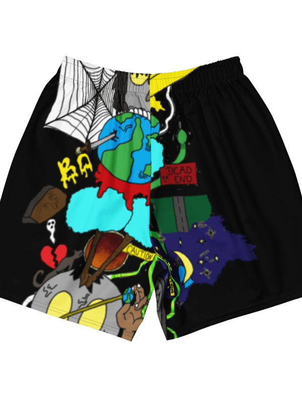 "SPOOKY BR" SHORTS (BLK) product image (2)