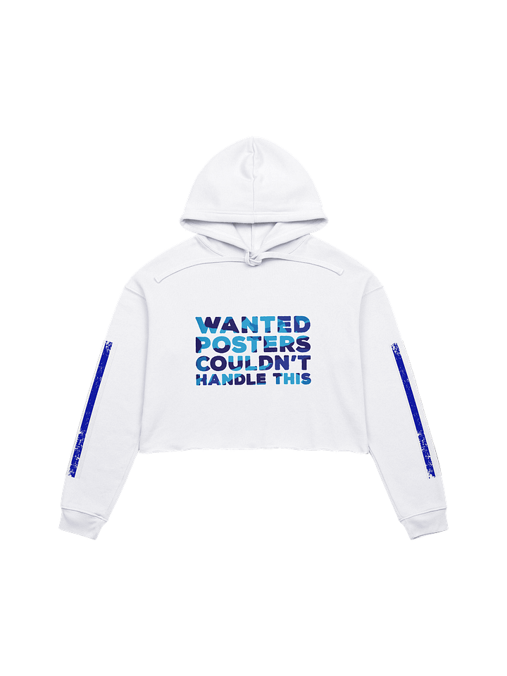 Nik The Hat | “Wanted Posters Couldn’t Handle This” Cropped Hoodie product image (1)