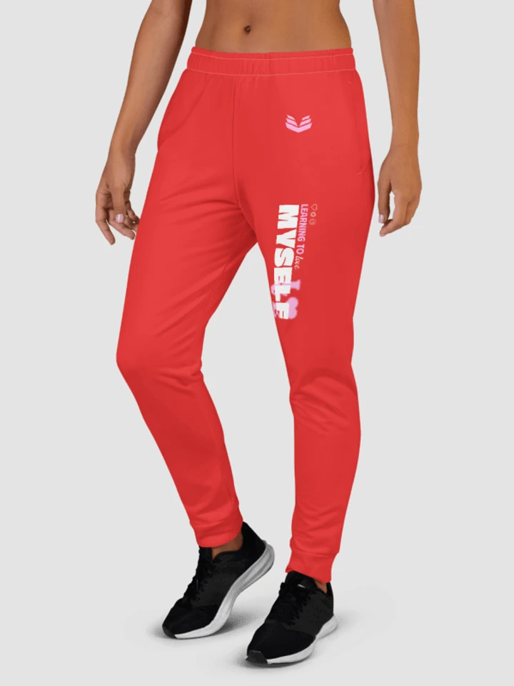 Learning To Love Myself Joggers - Ruby Red product image (1)