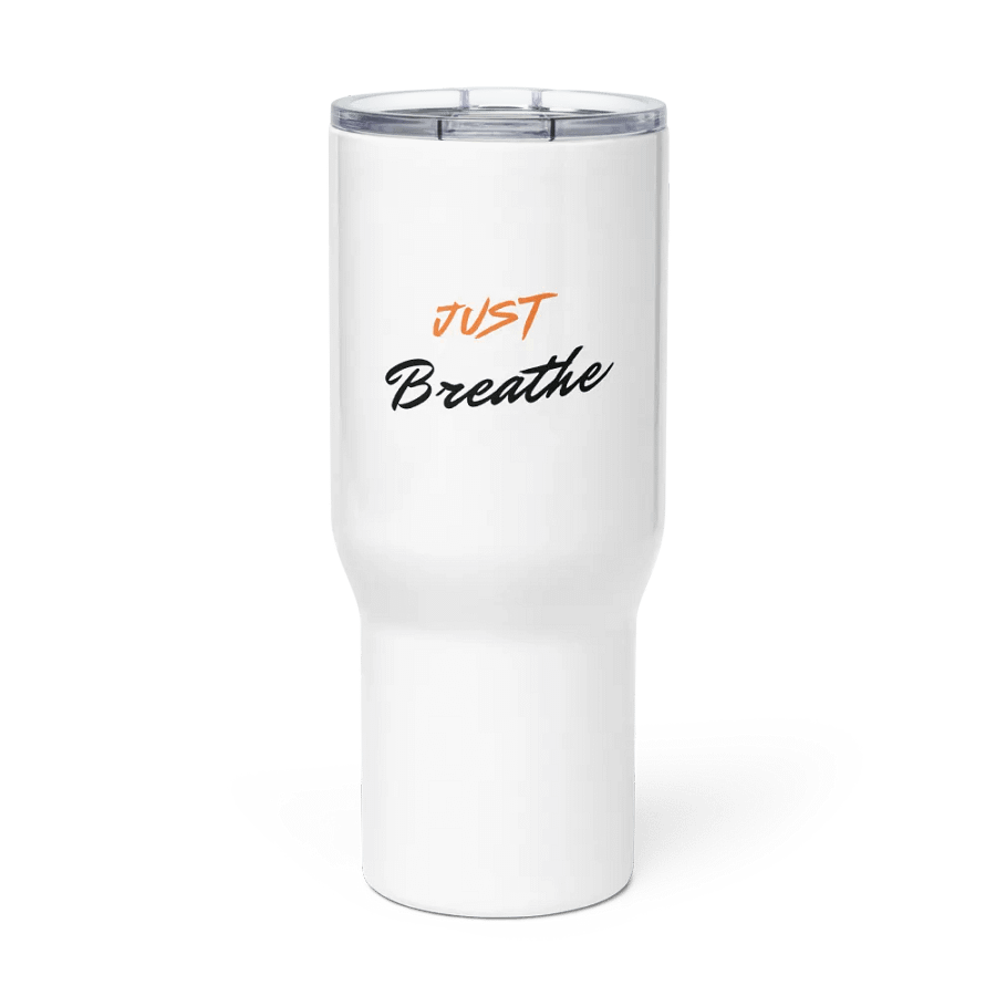 Just Breathe Travel Mug - Sip in Style on the Go! product image (3)