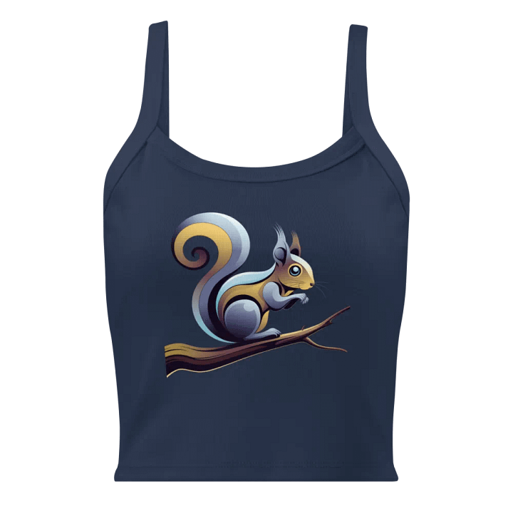 Squirrel Whimsy Micro-Rib Tank product image (1)