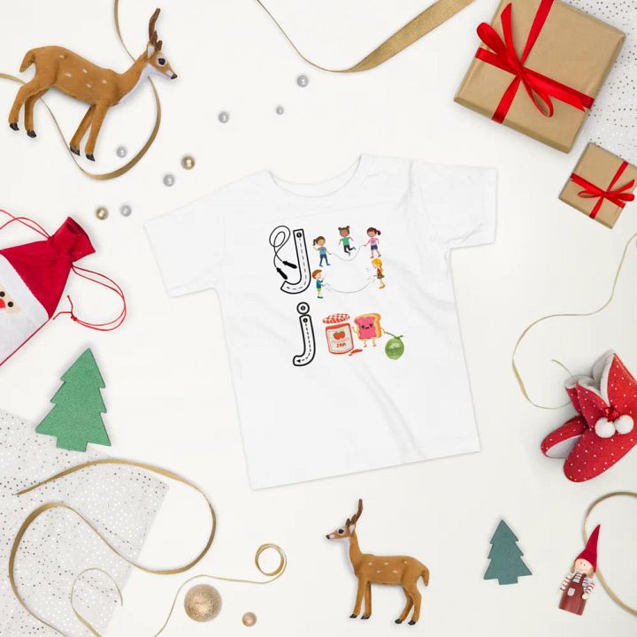 JoBeths' Toddler Jj T-shirt Image👚 Design product image (2)