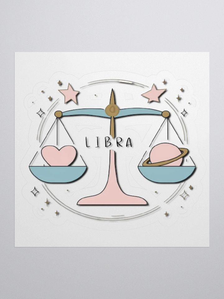 Libra Kiss-Cut Sticker product image (3)