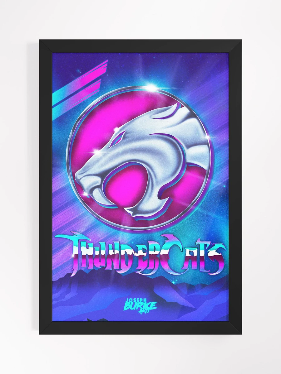 Neon Thundercats HO! Framed Art product image (3)