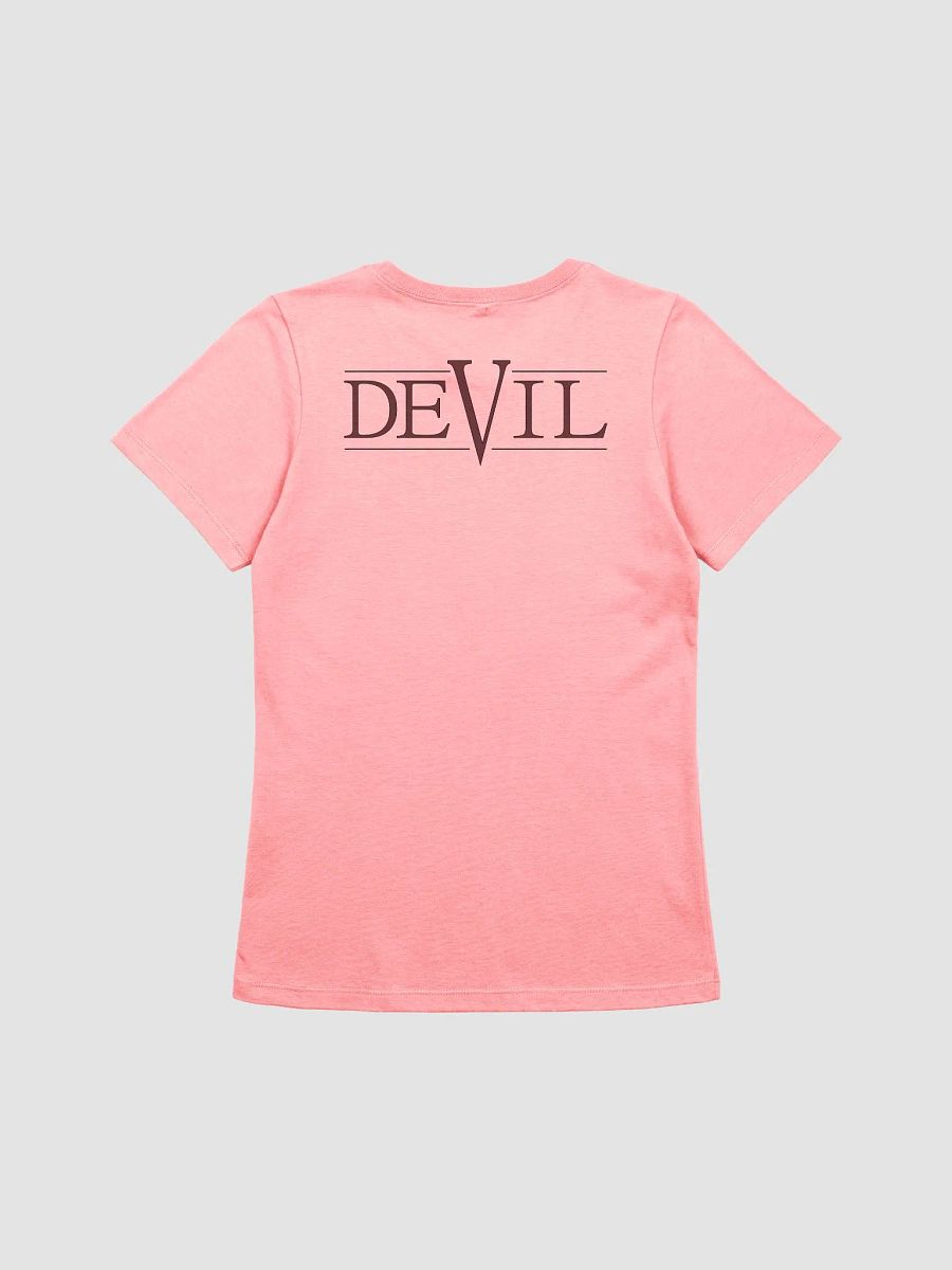 Good Vs Evil - The Devil's On My Back - Bella+Canvas Women's Supersoft Relaxed-fit T-Shirt product image (1)