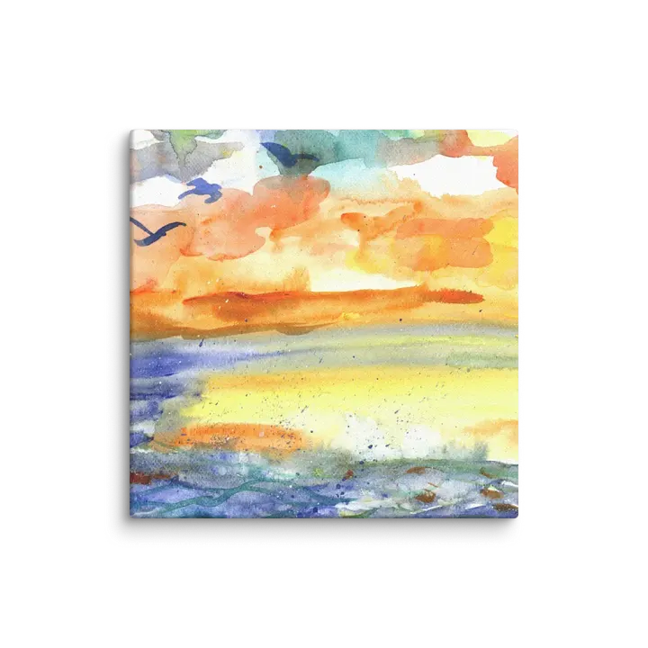 Playful Sea Canvas Print product image (1)