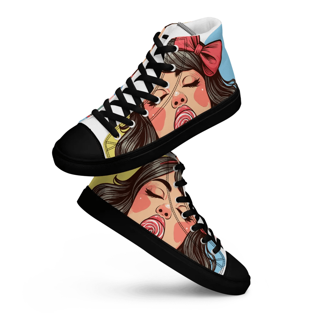 FOYO MEN'S LOLLY HI-TOP TRAINERS product image (13)