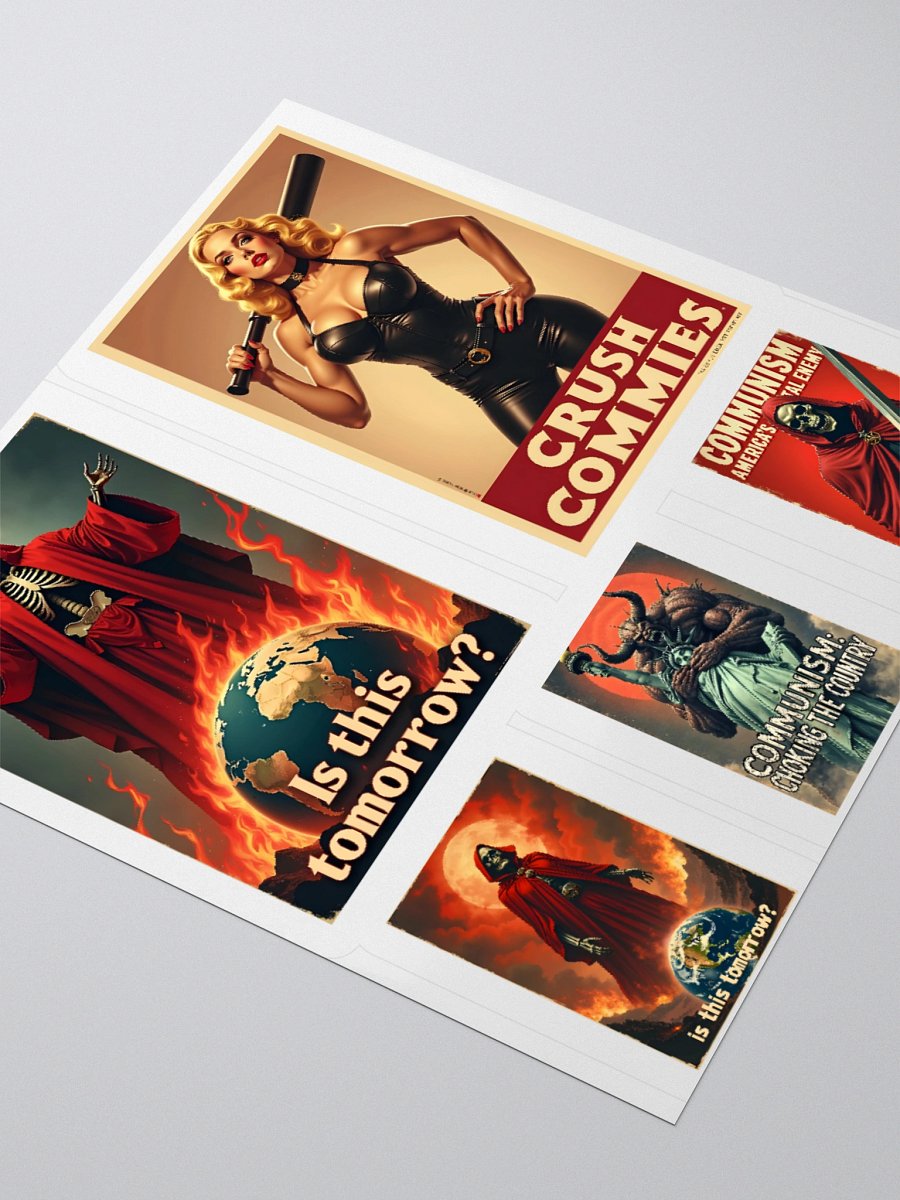 Anti Commie Stickers product image (10)