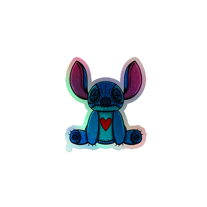 voodoo doll stitch sticker product image (1)