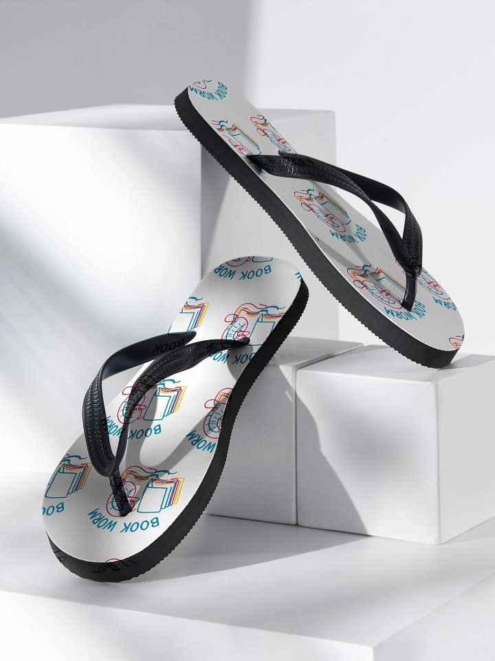 Dreamscape Delight Flip-Flops product image (1)