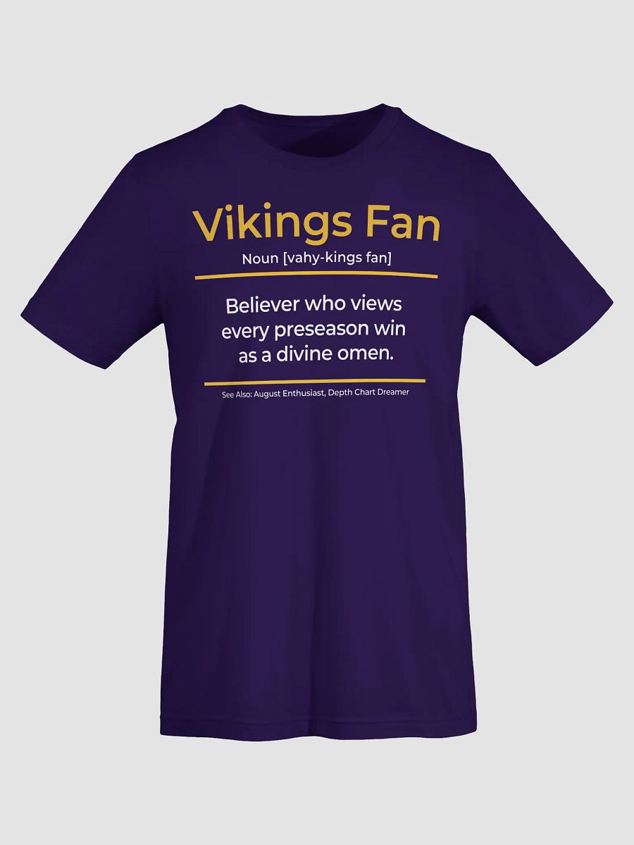 Preseason - The Vikings Fan Collection - Unisex T-Shirt product image (3)