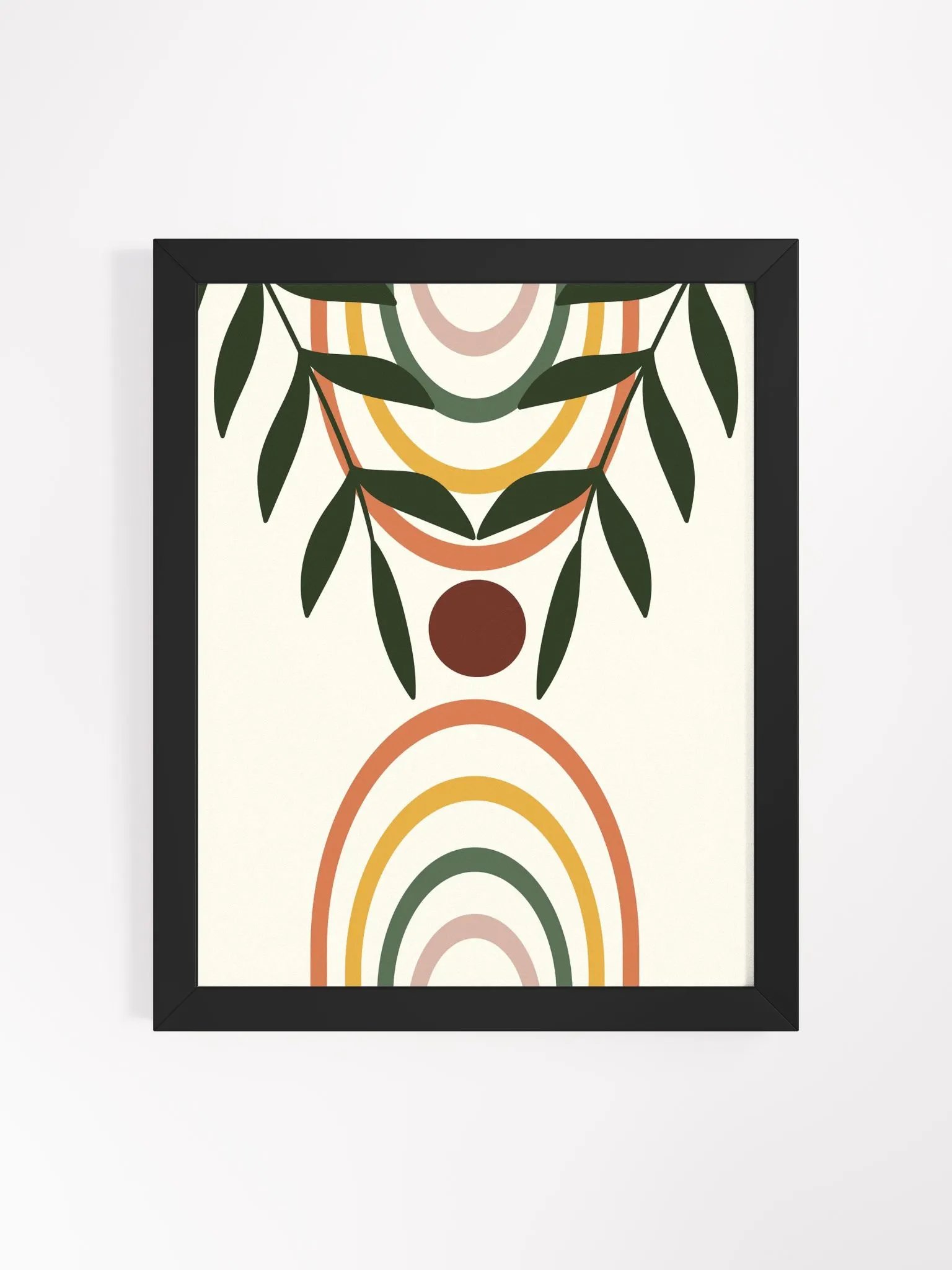 Earthy Arches Framed Poster product image (1)