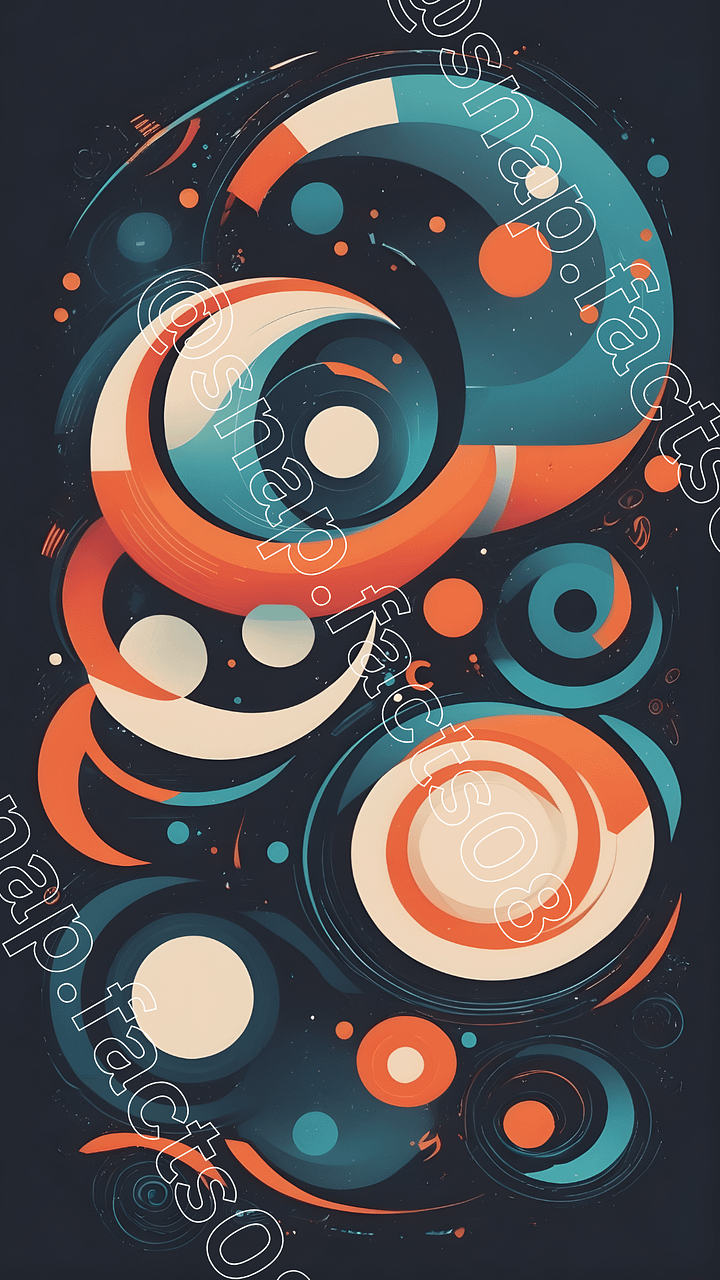 Cosmic Motion – Abstract Space Art Digital Download product image (1)