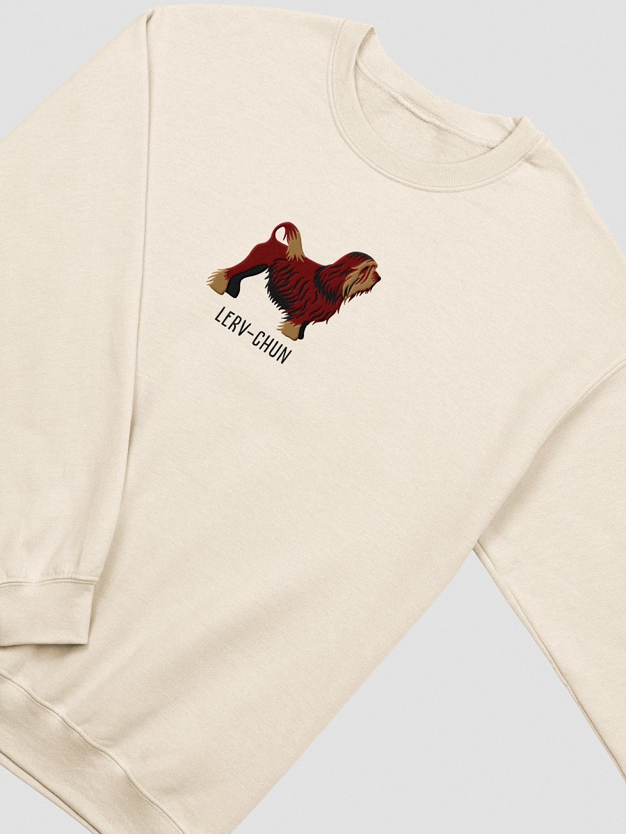 Lerv-Chun Sweatshirt (Embroidered) of a Löwchen(Chocolate) product image (3)